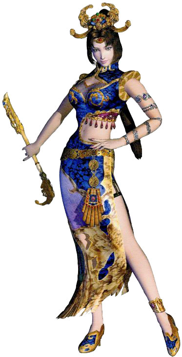 Zhen Ji as she appears in one of the earlier Dynasty Warriors installment. 