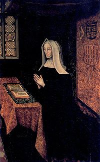 Margaret Beaufort's personality counts against her being involved, considering the extremity of her piety. 