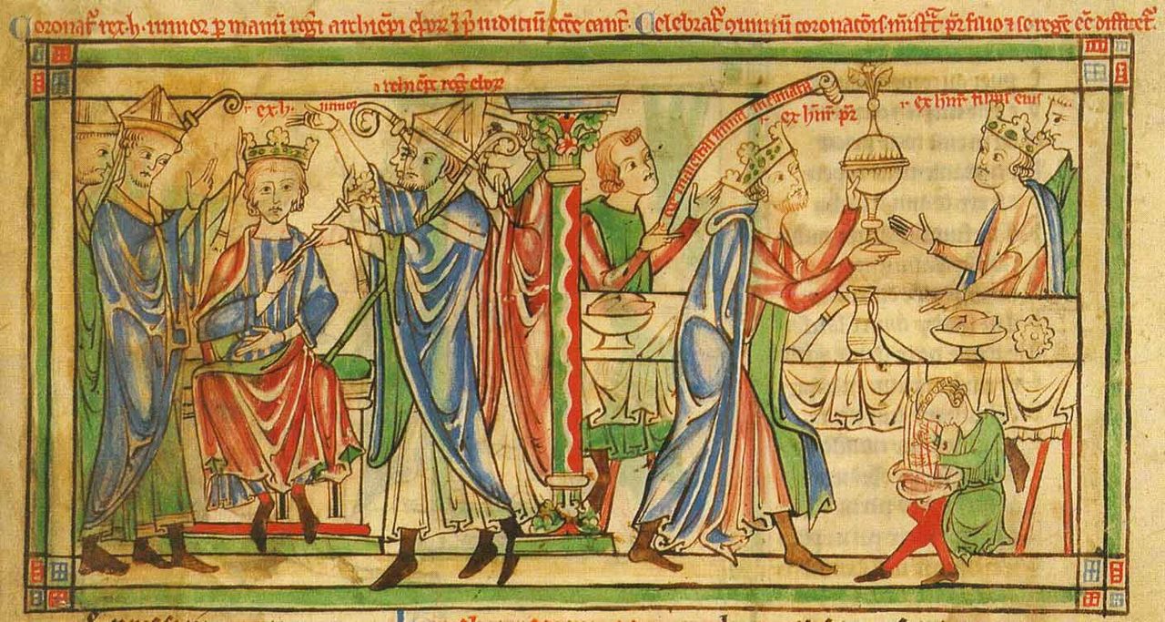 Coronation_of_Henry_the_Young_King_-_Becket_Leaves_(c.1220-1240),_f._3r_-_BL_Loan_MS_88