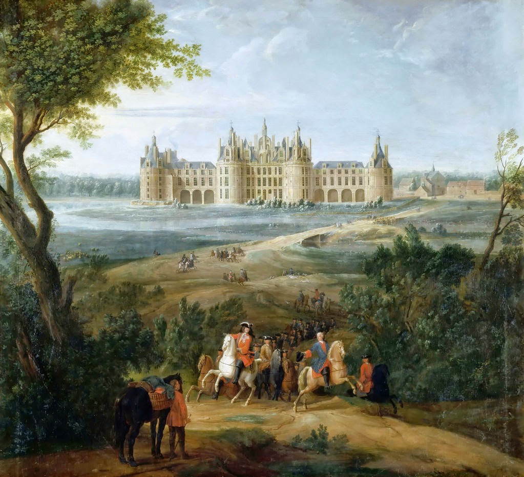 1 Pierre-Denis Martin - View of the Castle of Chambord from the park